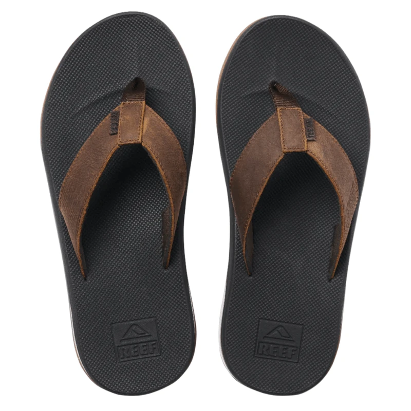 REEF Leather Fanning Low Sandal - Men's - Image 4