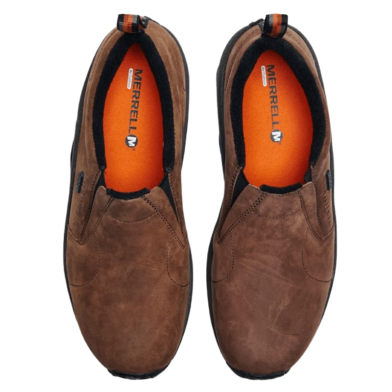 Merrell Jungle Moc Nubuck Waterproof Wide Width Slip-On Shoe - Men's - Image 3