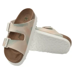 Birkenstock Arizona Platform Vegan Birko-Flor Sandal - Women's