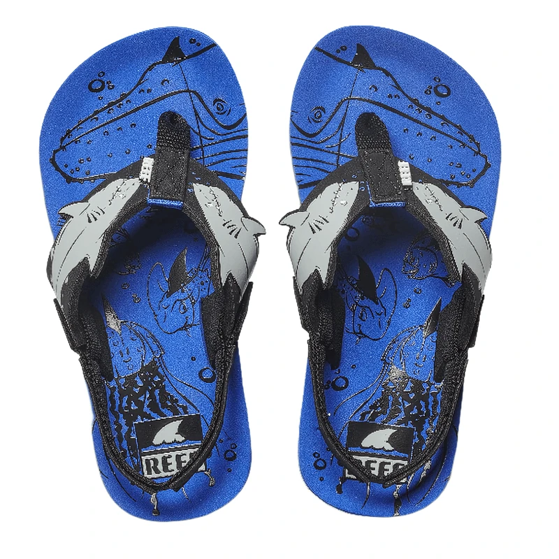 REEF Little Ahi Shark Sandal - Boys' - Image 2