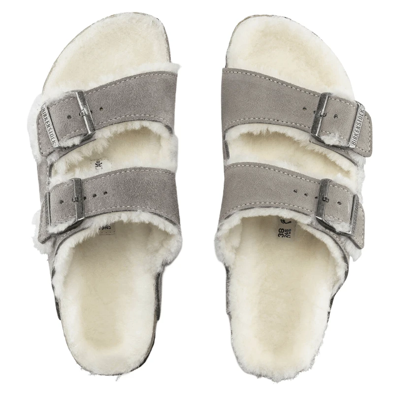 Birkenstock Arizona Shearling Sandal - Women's - Image 5