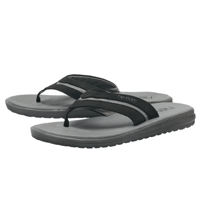 Hey Dude Flinn Leather Sandal - Men's - Image 4