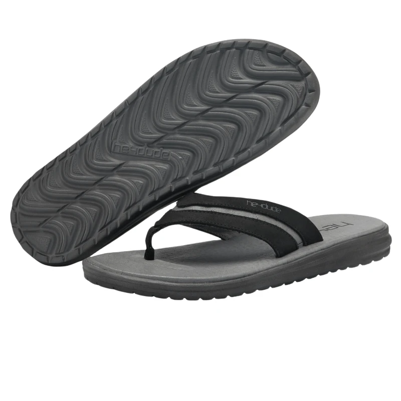 Hey Dude Flinn Leather Sandal - Men's - Image 7