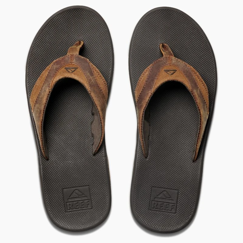 REEF Fanning Leather Strap Sandal - Men's - Image 4